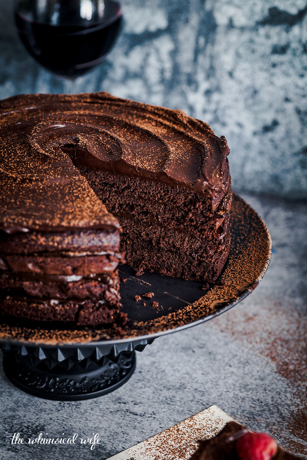 30 Cakes In 30 Days: 1. Dark Chocolate Espresso Mudcake {GF, DF}